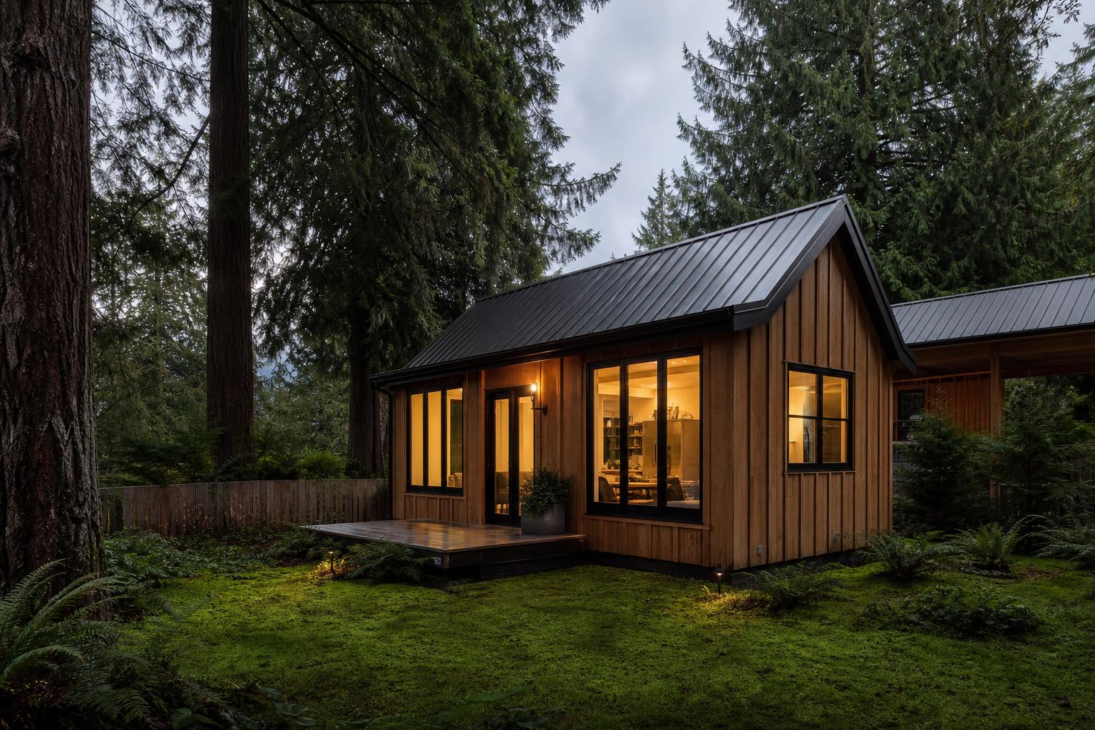 ADUs & Guest Houses project built by Cedar Moon Structures in Oregon